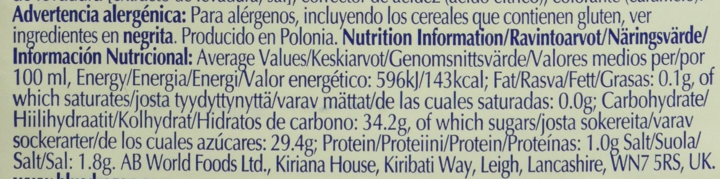 Blue Dragon Salsa Teriyaki con Jengibre, Salsa de Soja Japonesa, Sabor Dulce Caramelo, Teriyaki, 1 Litro (Paquete de 1)