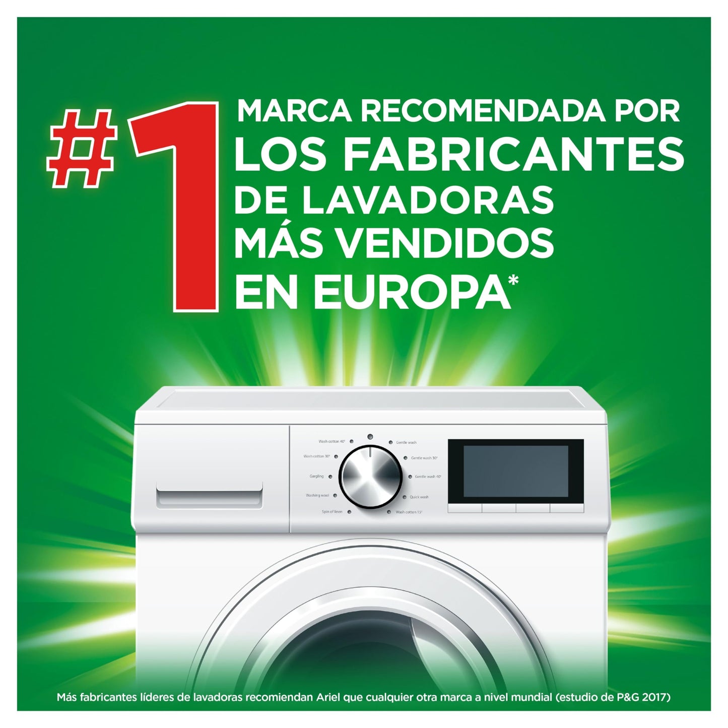Ariel Todo En 1 PODS, Detergente Líquido Para Lavadora 70 Cápsulas Original Lavados, 5 Acciones, El embalaje puede variar