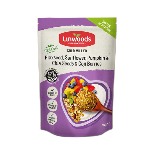 Linwoods Semillas De Lino, Girasol, Calabaza, Chia & Bayas De Goji 1kg