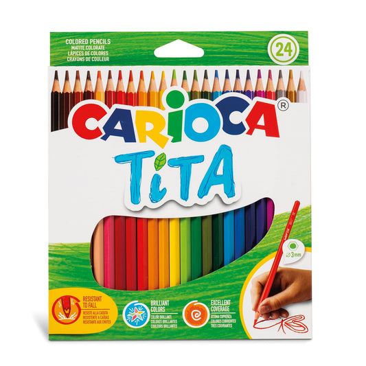 Carioca A52702524 - Pack de 24 lápices