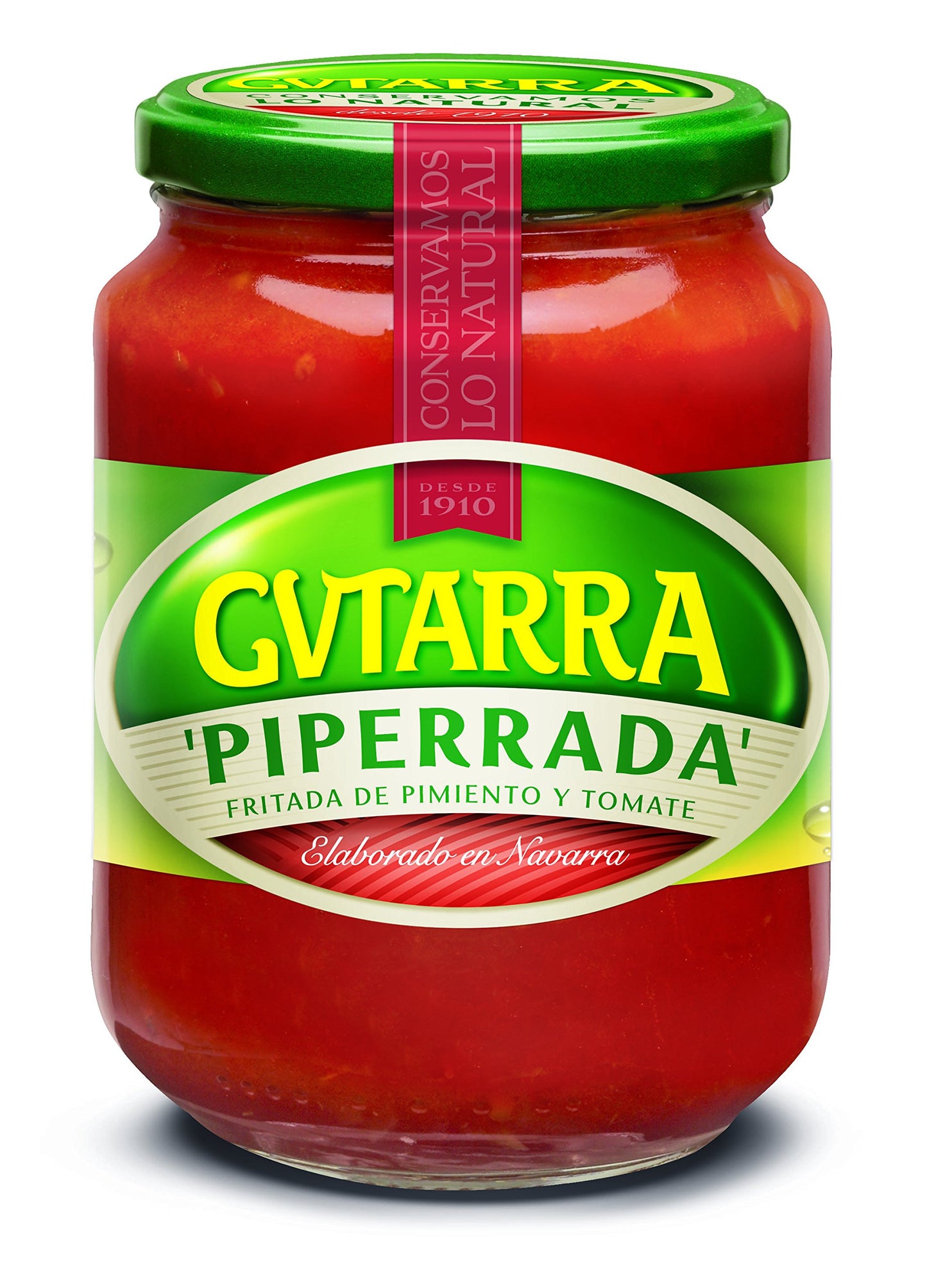 Gvtarra - Piperrada gutarra frasco, 660 g, Pack de 6