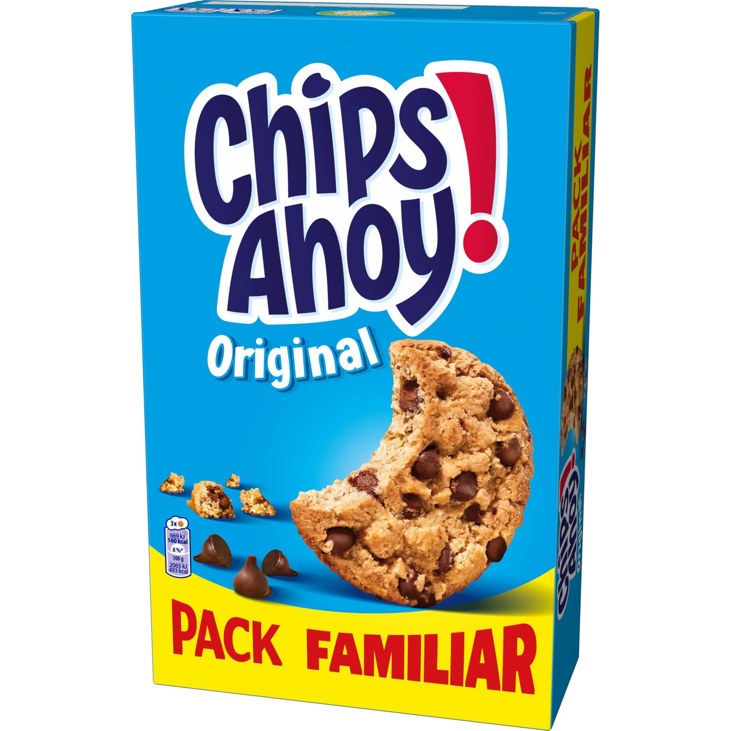 Chips Ahoy Original Galletas con Pepitas de Chocolate, Pack Familiar 400g (Paquete de 2)