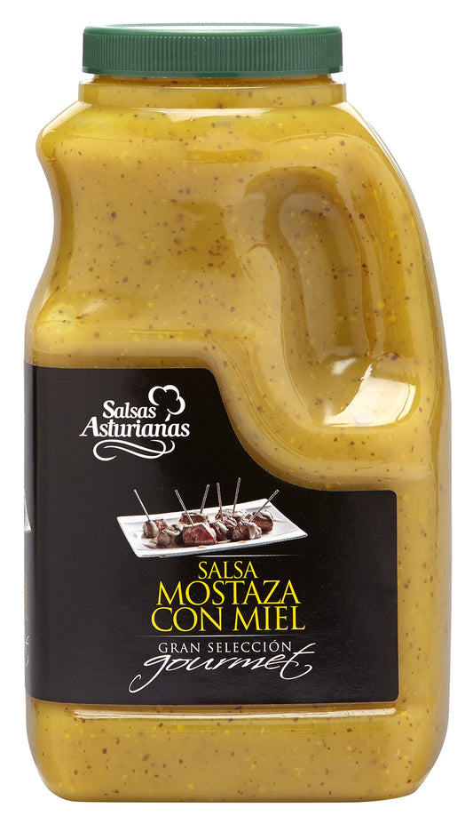 Salsas Asturianas Salsa de Mostaza a la Miel - 1240 gr