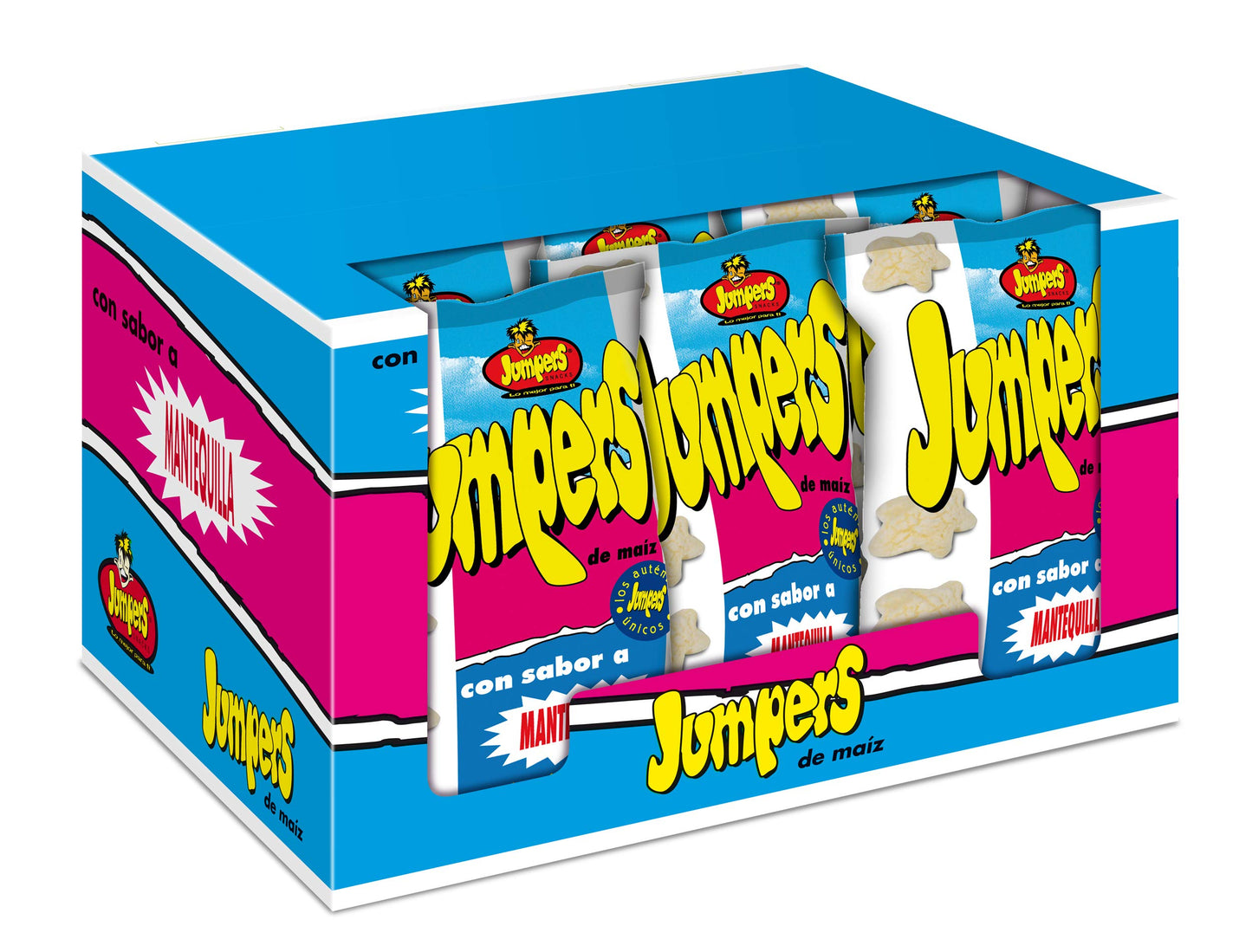 Jumpers Mantequilla 100G. Caja 8U.