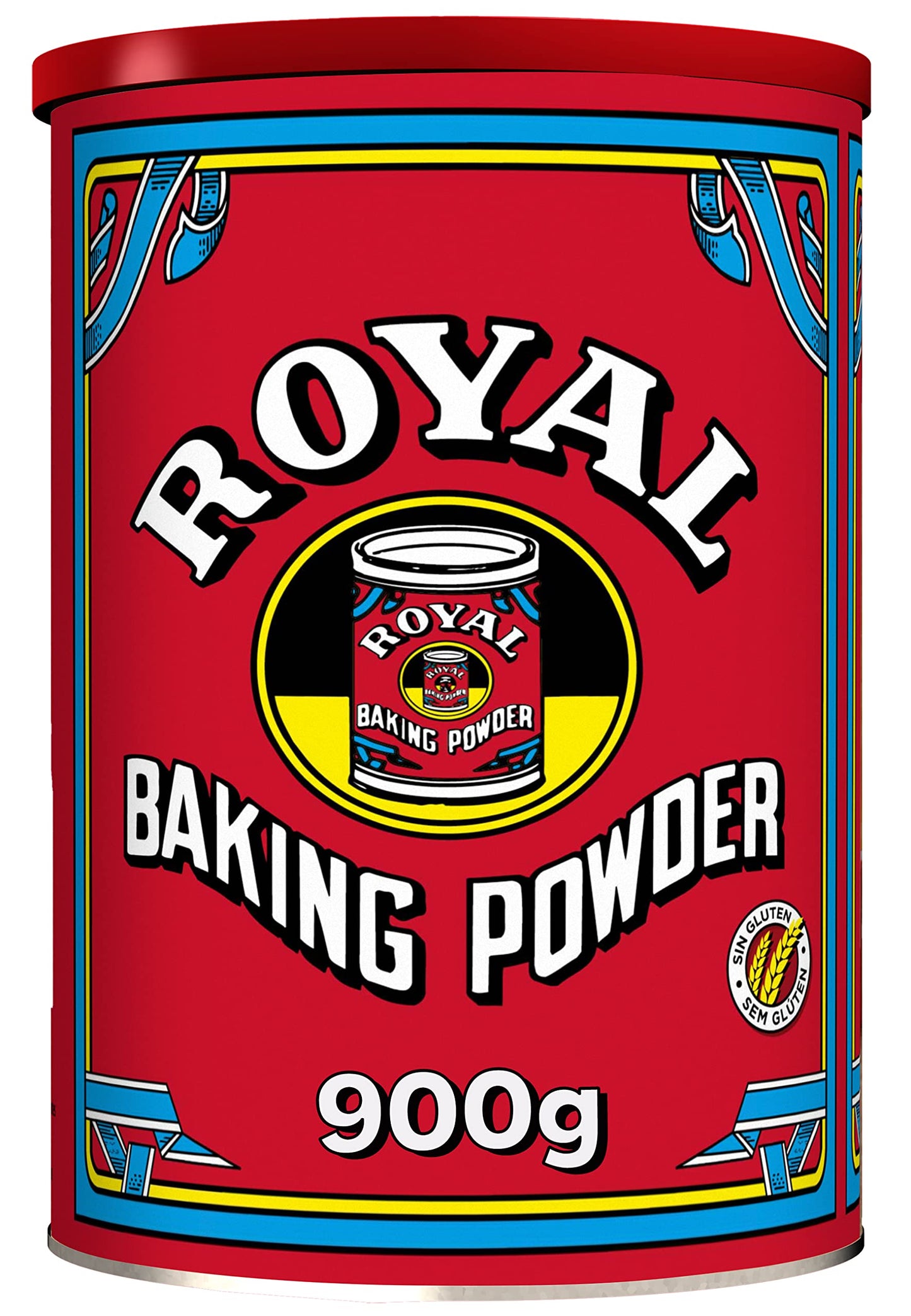 Royal Baking Powder, Levadura en Polvo para Horno, Bote 900 g