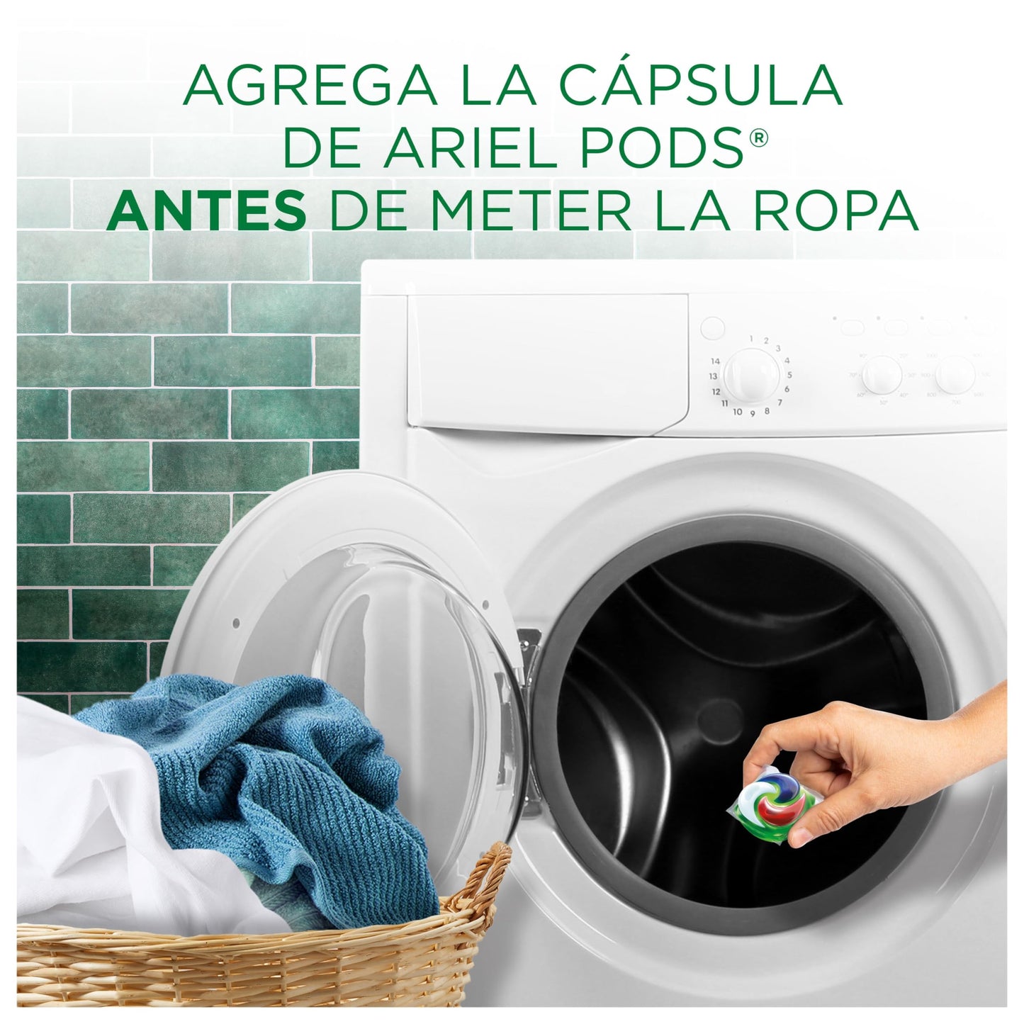 Ariel Todo En 1 PODS, Detergente Líquido Para Lavadora 70 Cápsulas Original Lavados, 5 Acciones, El embalaje puede variar
