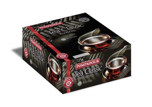 Pompadour - Té clásico - 100 bolsitas