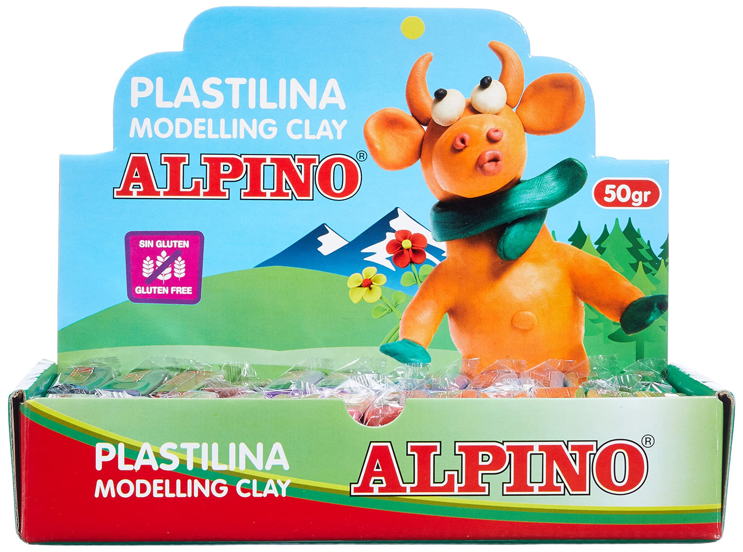 Alpino DP000915 - Plastilina, 24 unidades