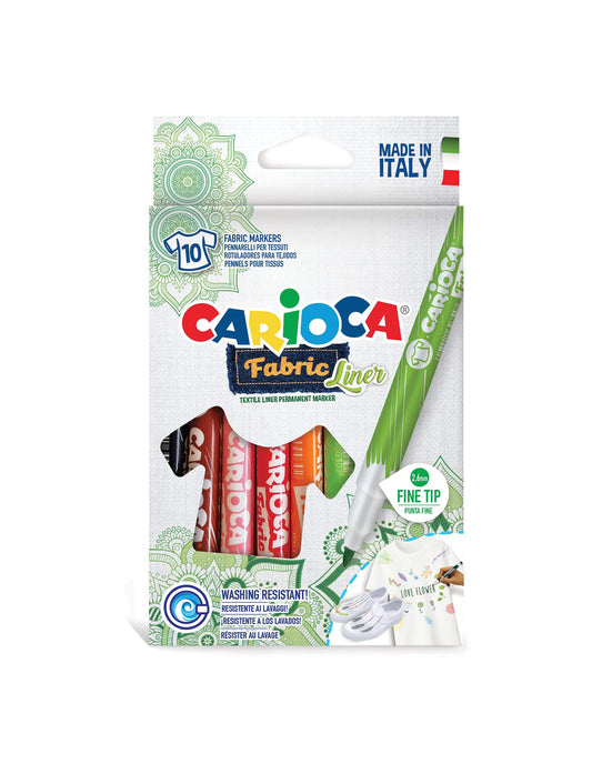 Rotuladores Para Tejidos Punta Fine - 10 Uds