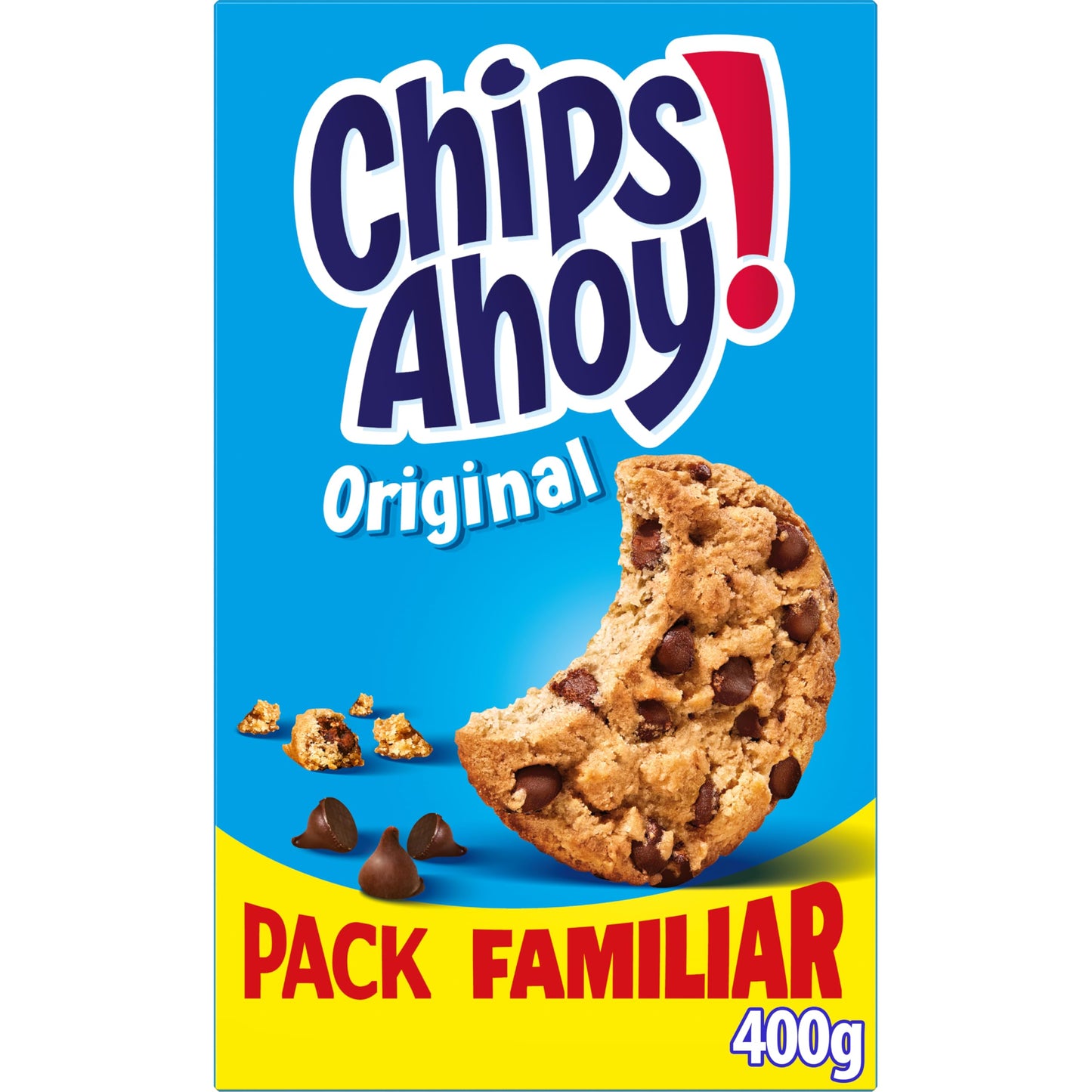Chips Ahoy Original Galletas con Pepitas de Chocolate, Pack Familiar 400g