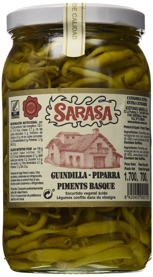 Sarasa - Guindilla piparra - 700 g