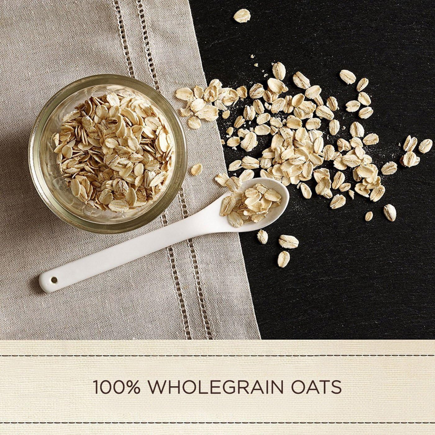 Quaker Avena Rolled Oats 1,5 kg | Copos de Avena 100% integral 1,5 kg