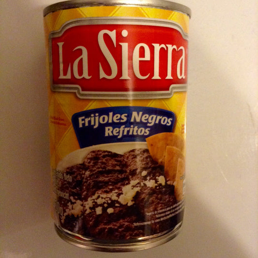 Frijol Refrito Negro 12/430g La Sierra
