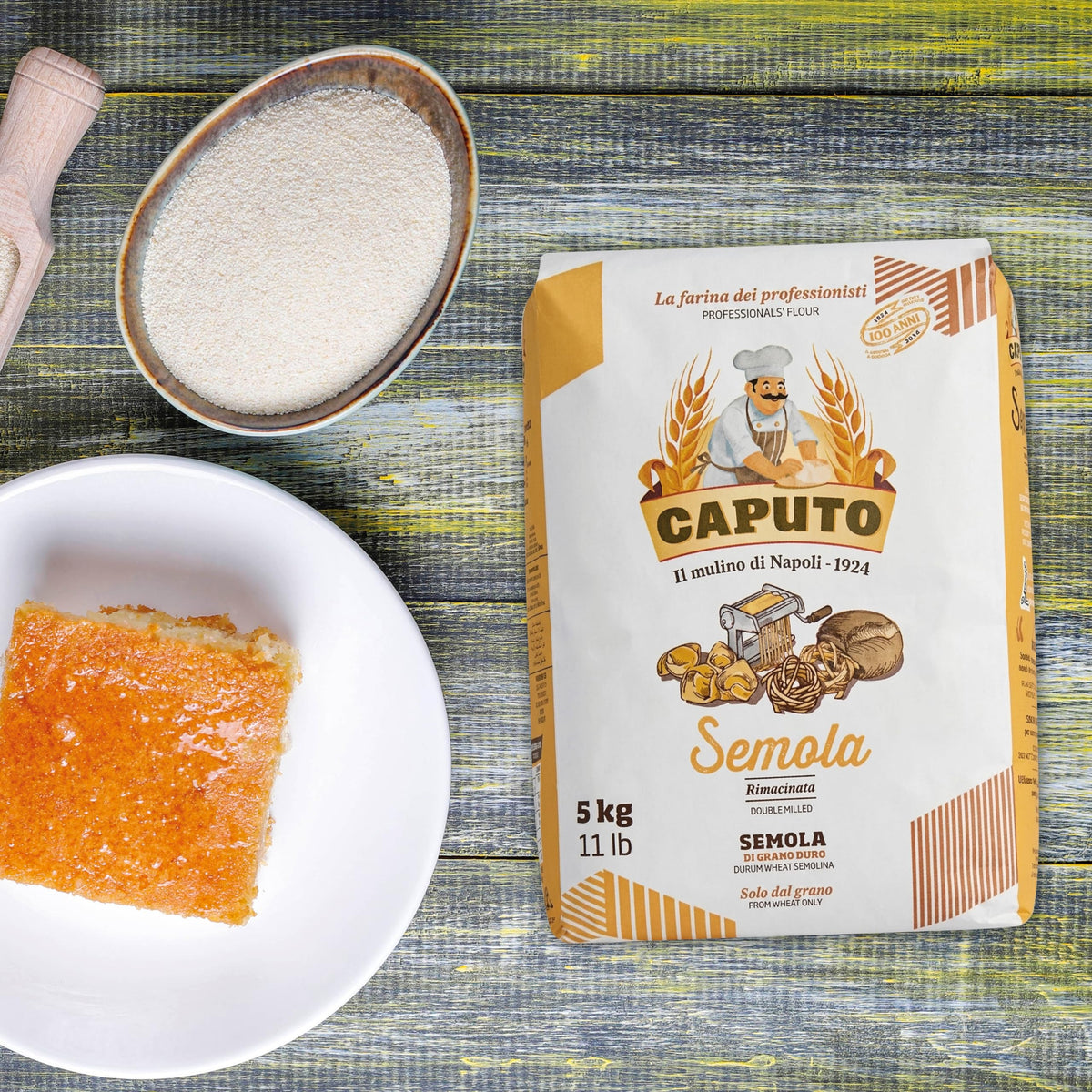 Sémola De Trigo Duro "rimacinata" Molino Caputo 5kg