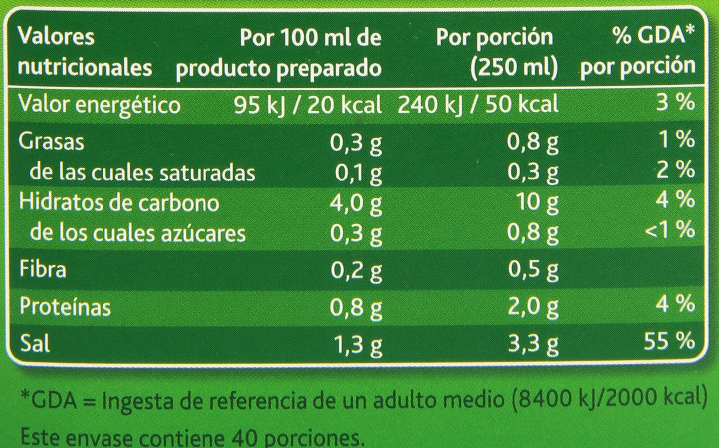 Knorr - Sopa de rabo de buey - 700 g