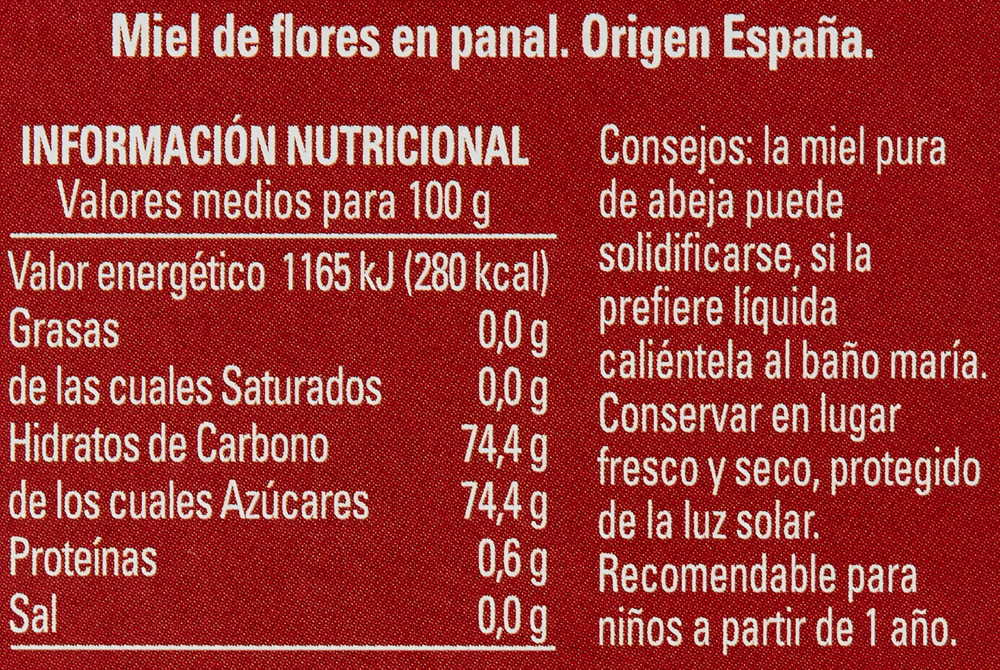 Doray Miel de Flores en Panal 200 Gramos - 100% de Andalucía