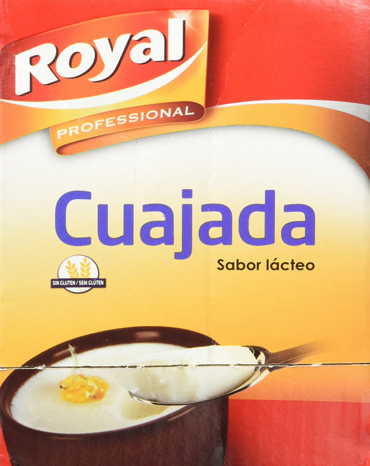 Royal Professional Cuajada, Preparado en Polvo Sabor Lácteo, Pack 36 x 24 g - 864 g