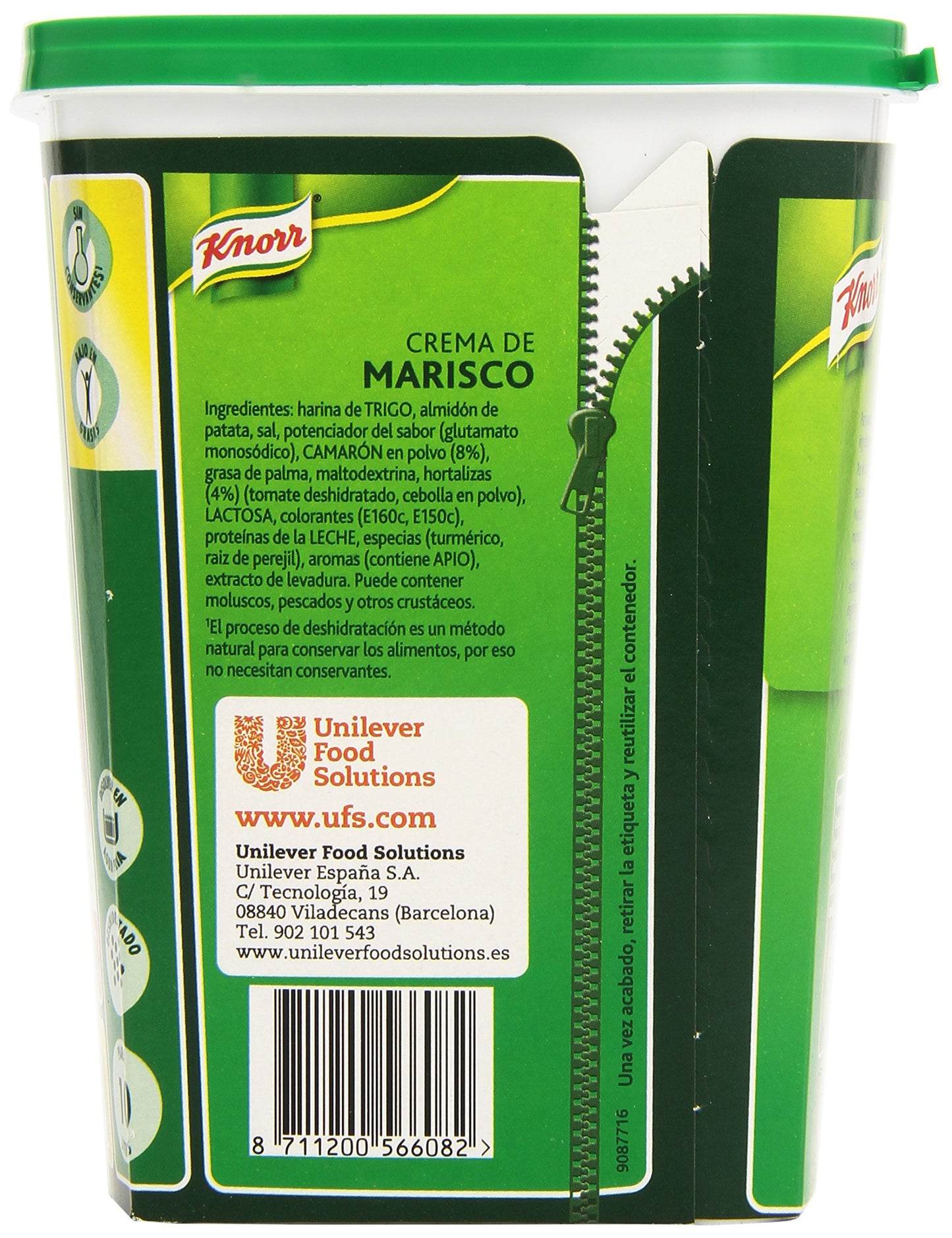 Knorr - Crema de Marisco - 650 g