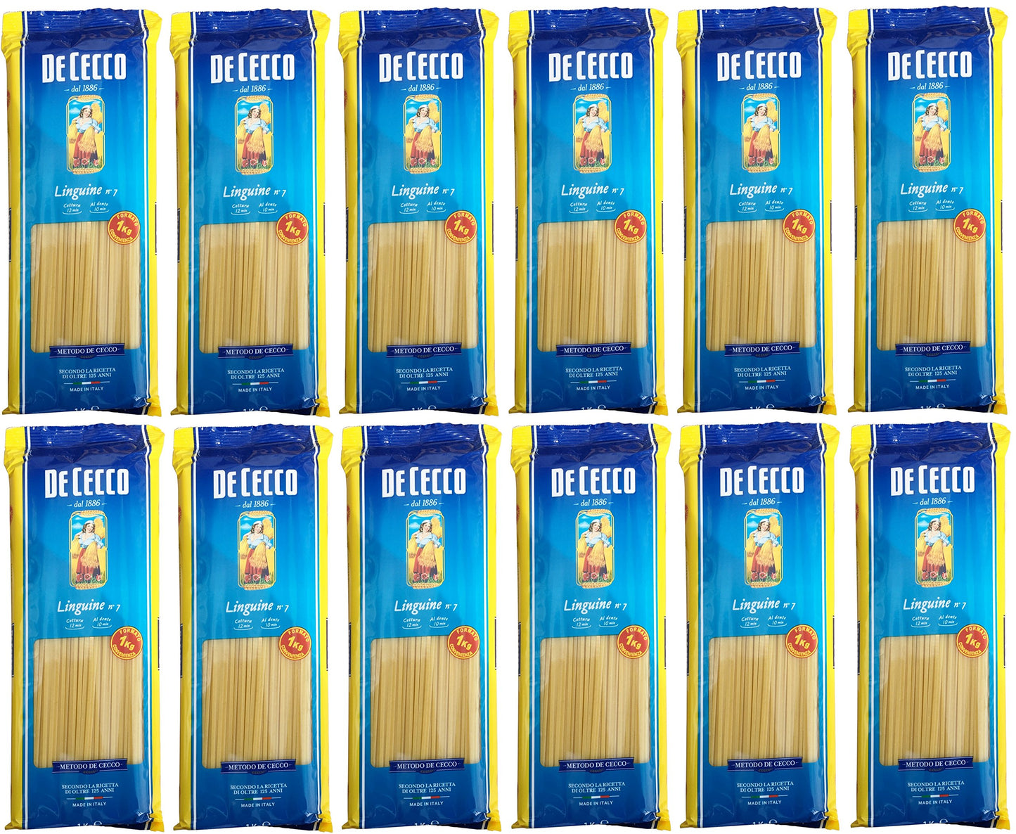 De Cecco Linguine N°7 (12 x 1 kg)