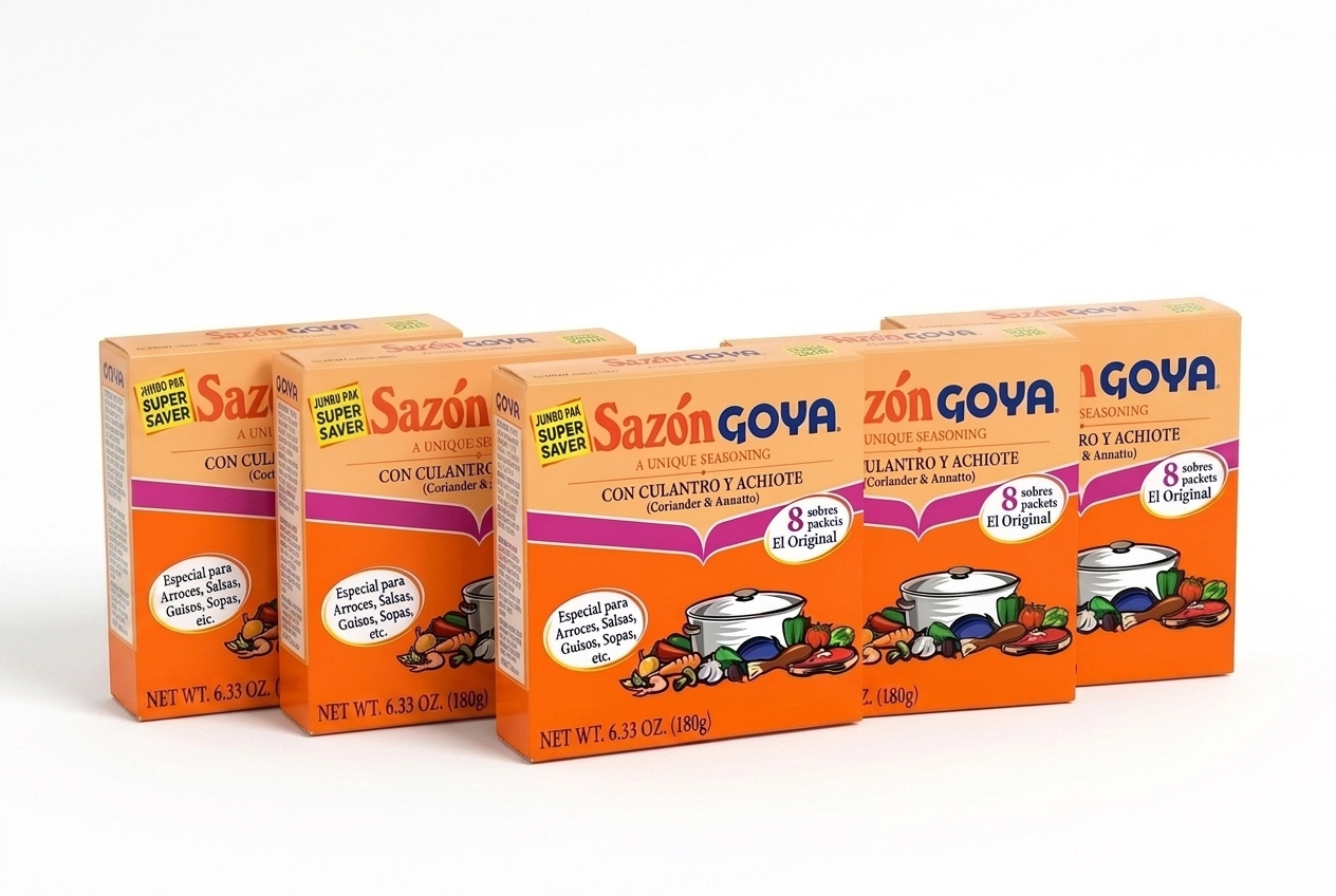 Sazón goya con  Culantro y achiote 180Gr